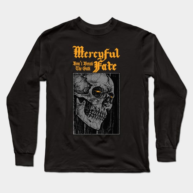 Mercyful Fate Don't Break the Oath Long Sleeve T-Shirt by NEW ANGGARA